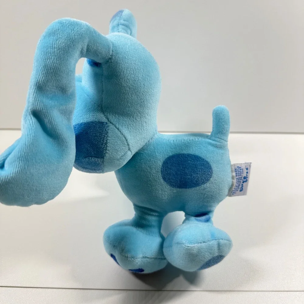 BLUES CLUES Eden Viacom Blue Plush Stuffed Animal Vintage Nickelodeon 7.5